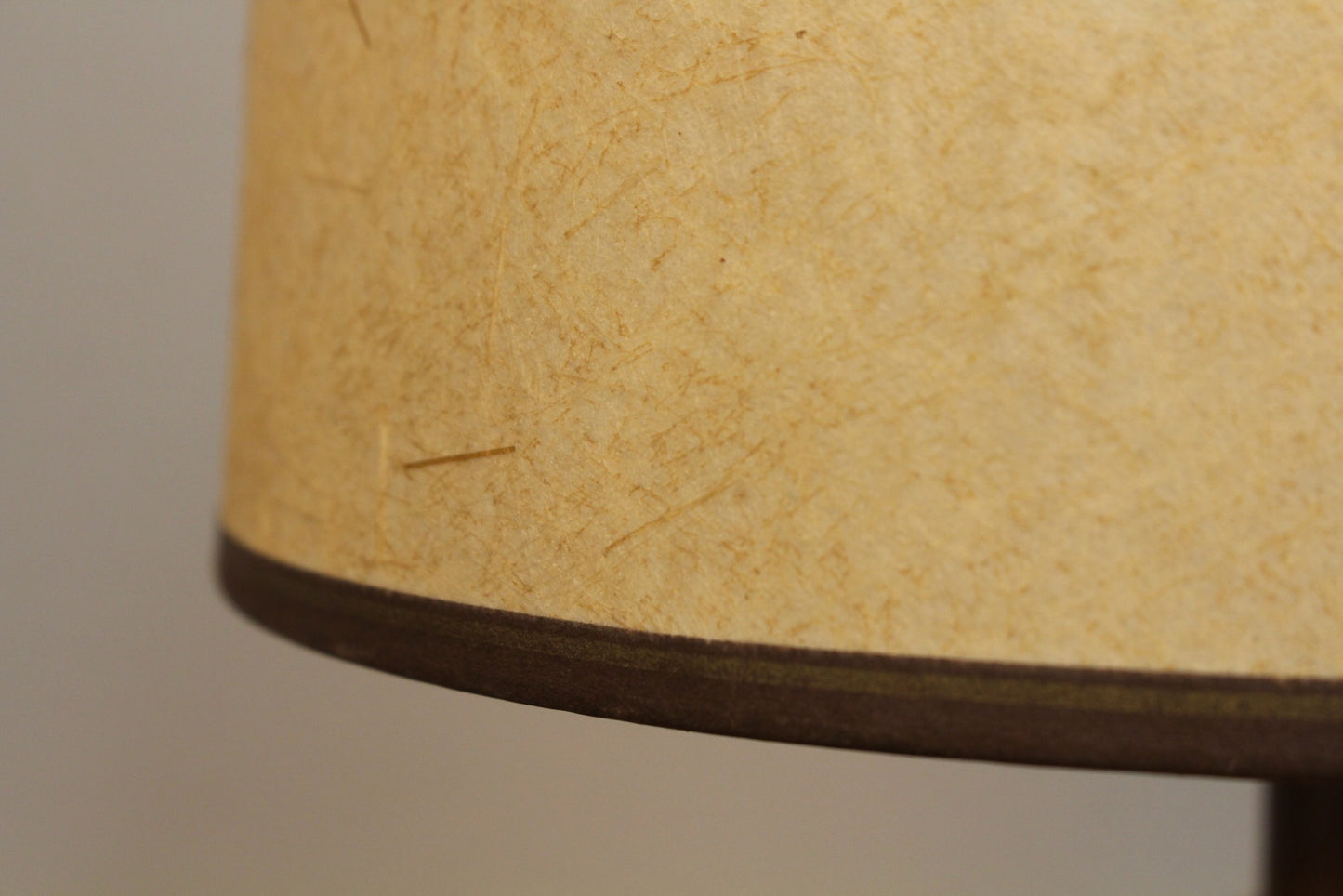 Small Yellow & Gold Table Lamp