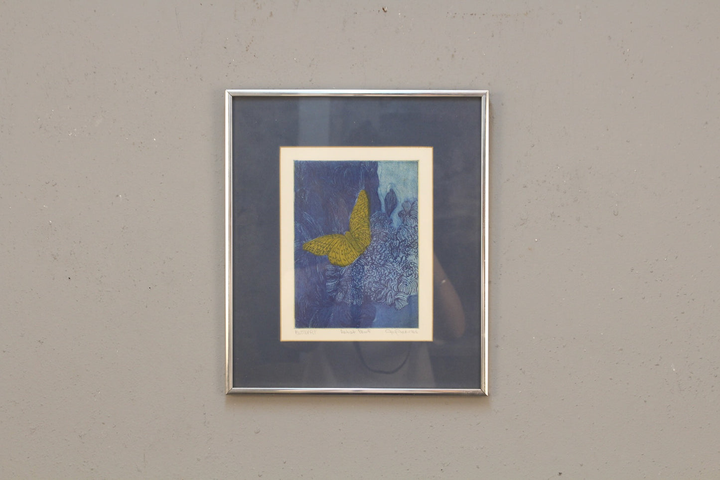 "Butterfly" Joy Jerviss Etching