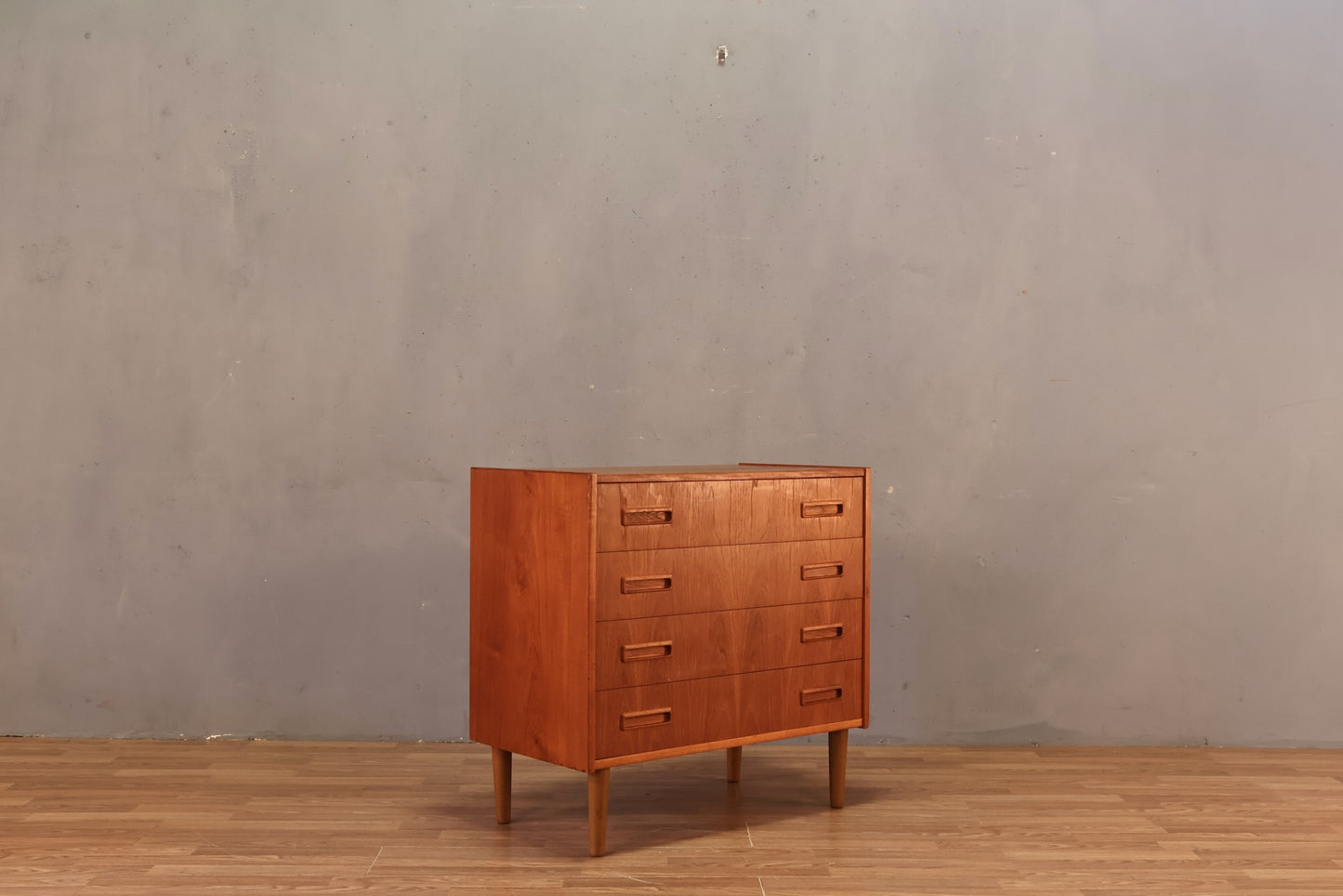 Clausen & Son Danish Teak 4-Drawer Commode