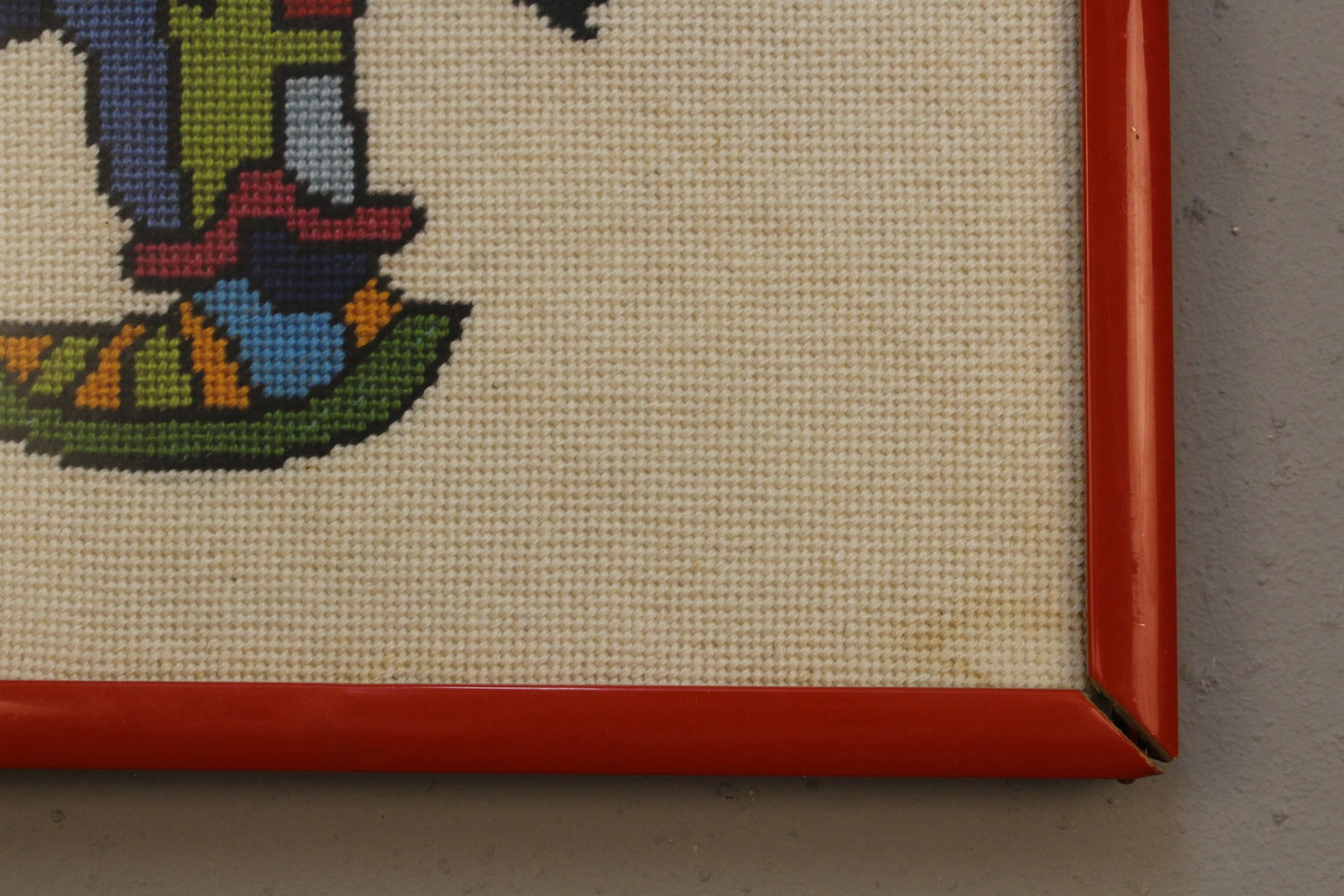 "The Peddler" Needlepoint Art