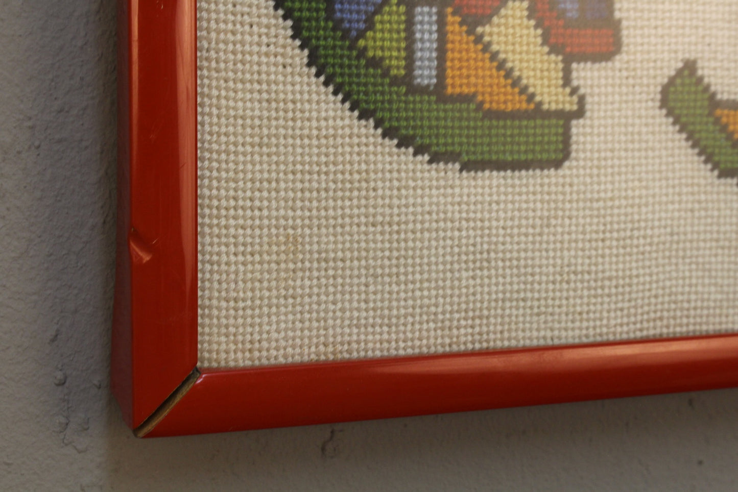 "The Peddler" Needlepoint Art