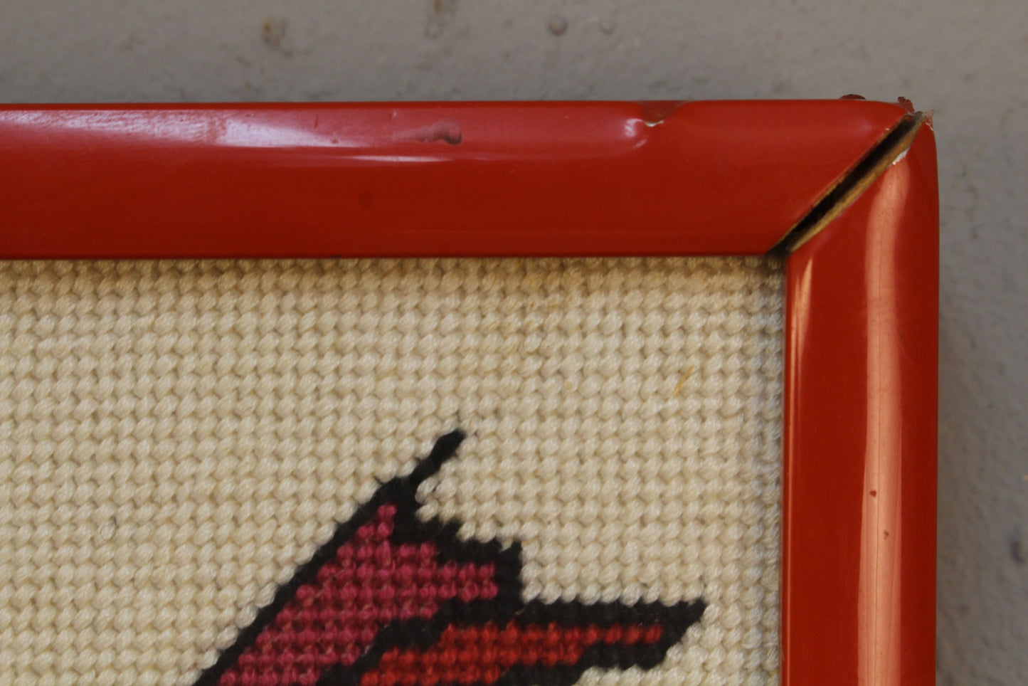"The Peddler" Needlepoint Art
