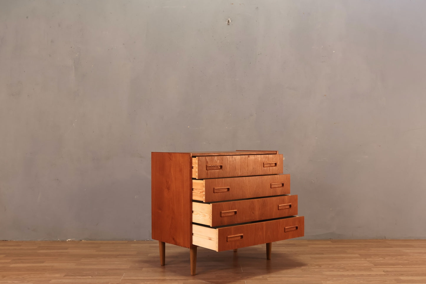 Clausen & Son Danish Teak 4-Drawer Commode