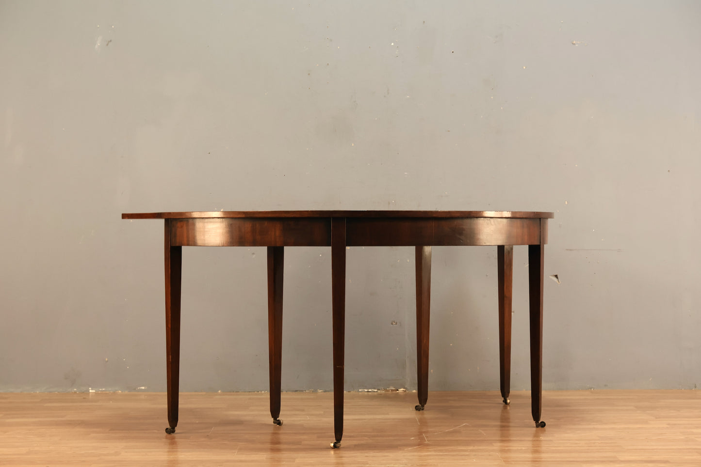 "Fox Hunt" Curved Drop-Leaf Table - ONLINE ONLY
