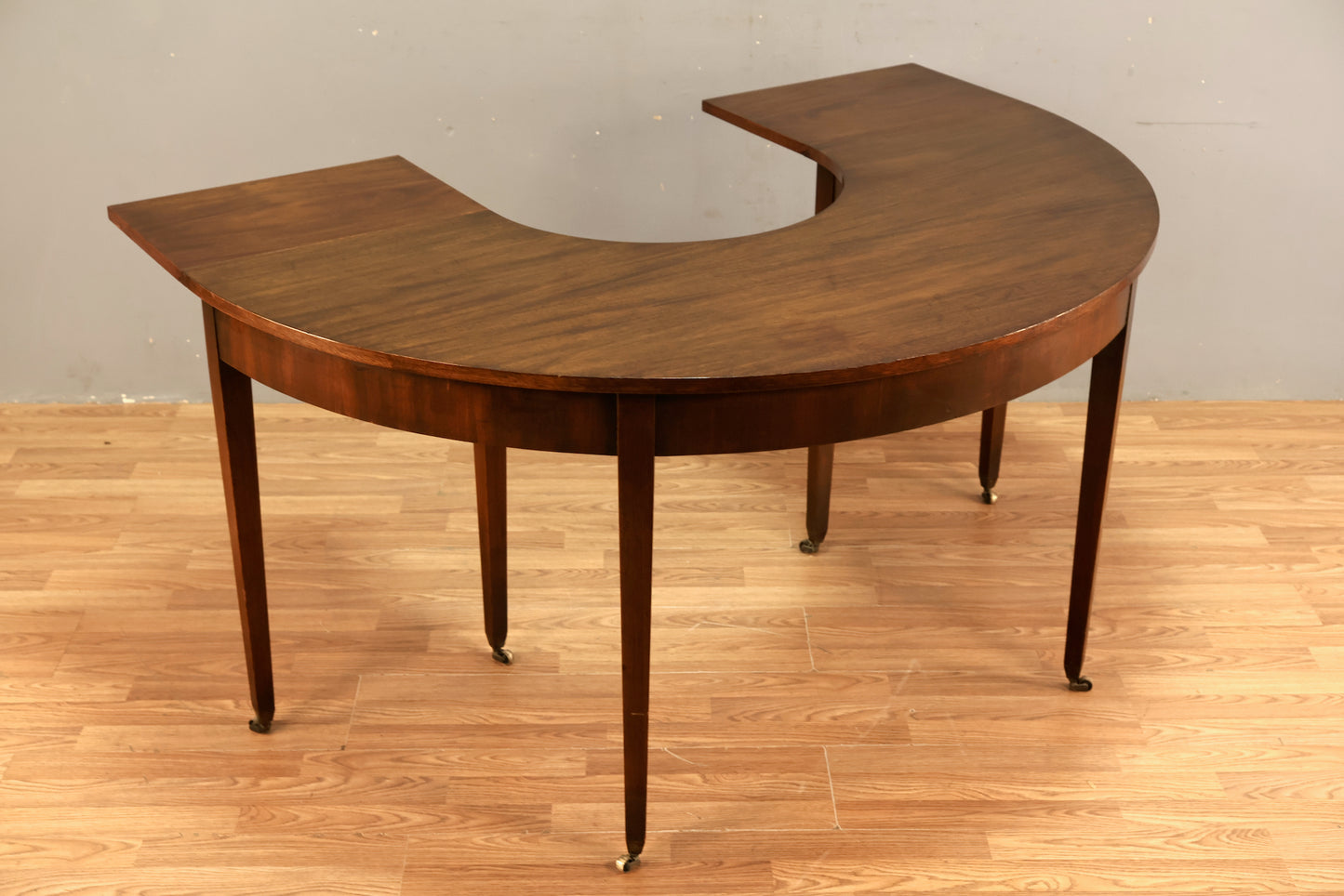 "Fox Hunt" Curved Drop-Leaf Table - ONLINE ONLY