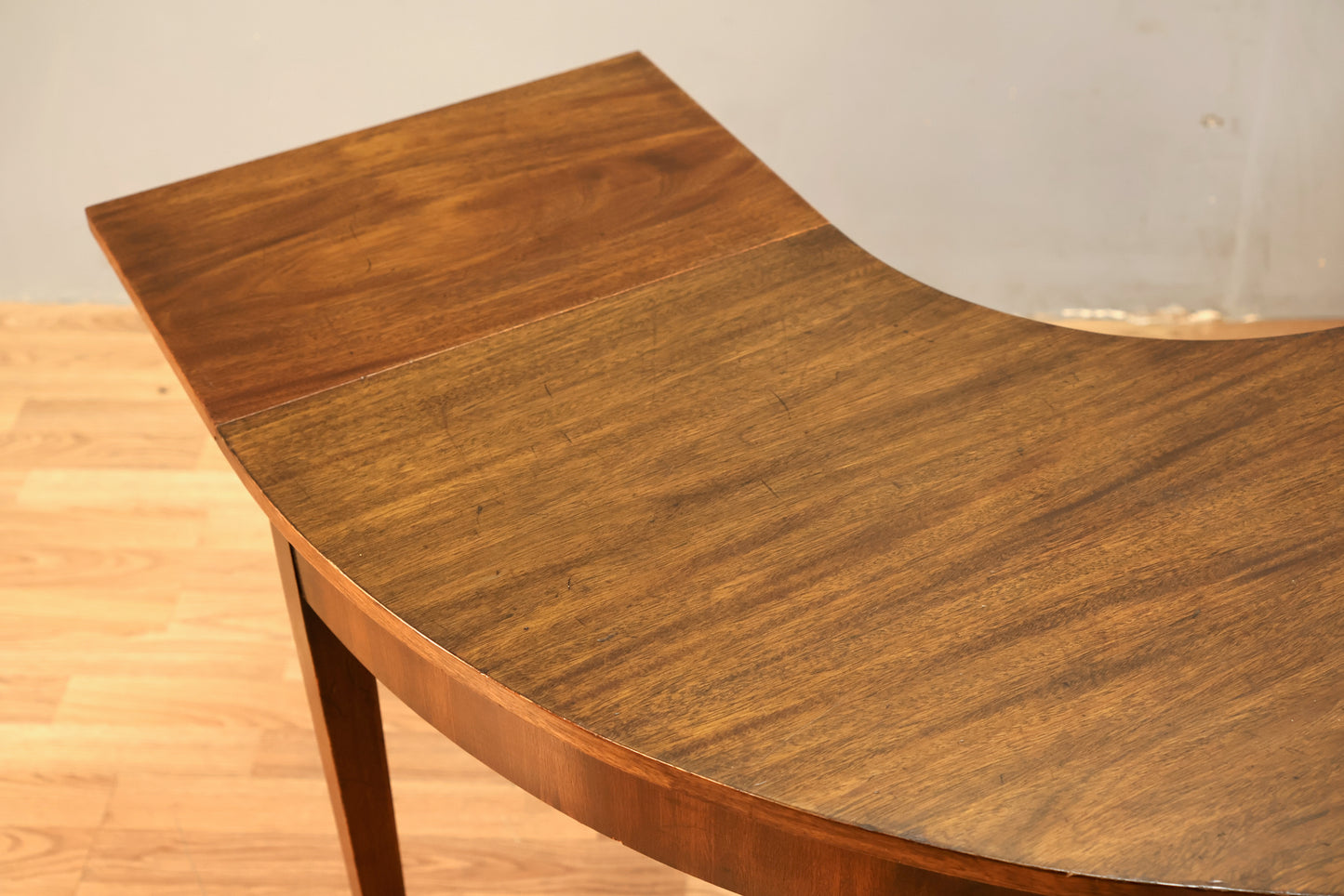 "Fox Hunt" Curved Drop-Leaf Table - ONLINE ONLY