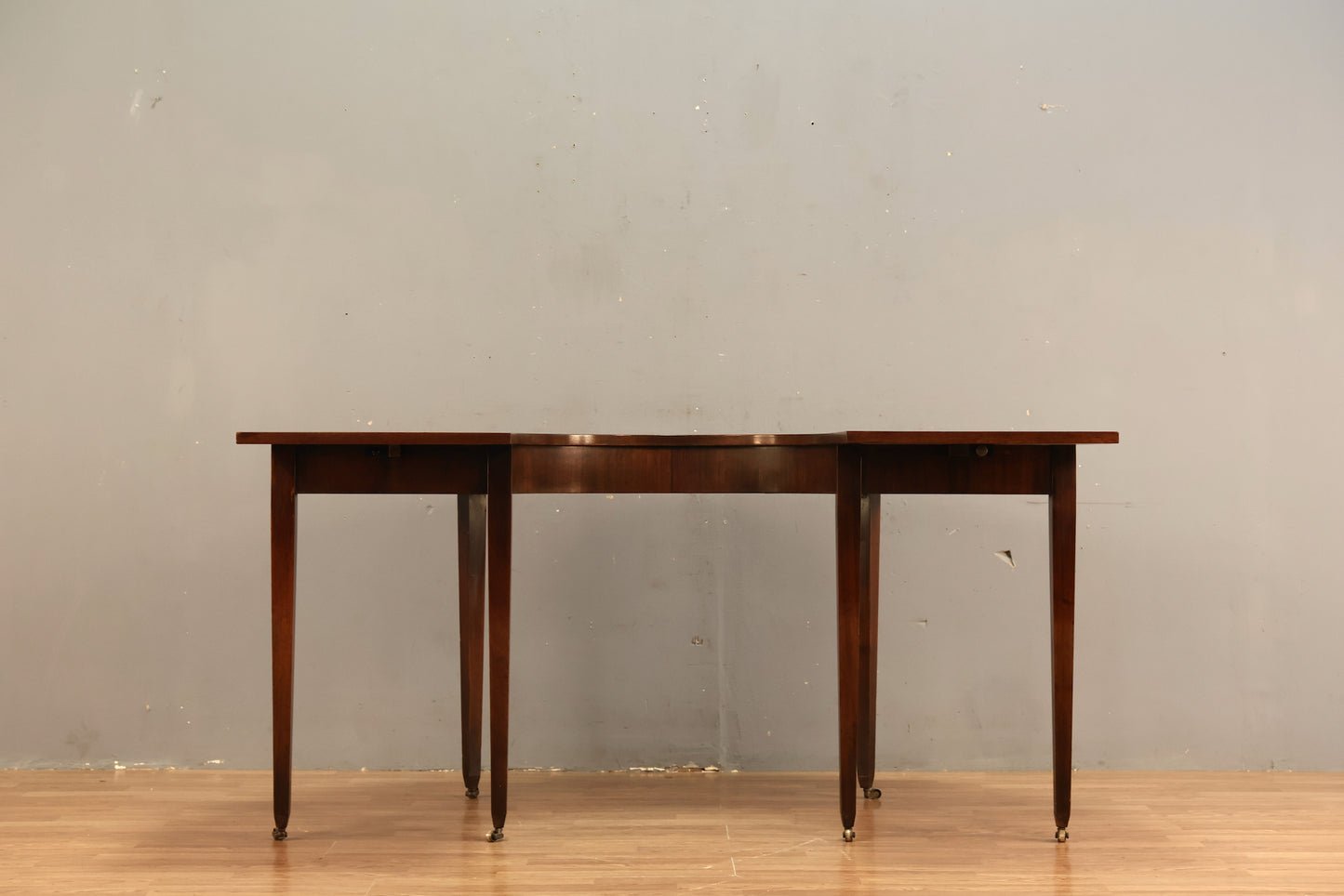 "Fox Hunt" Curved Drop-Leaf Table - ONLINE ONLY