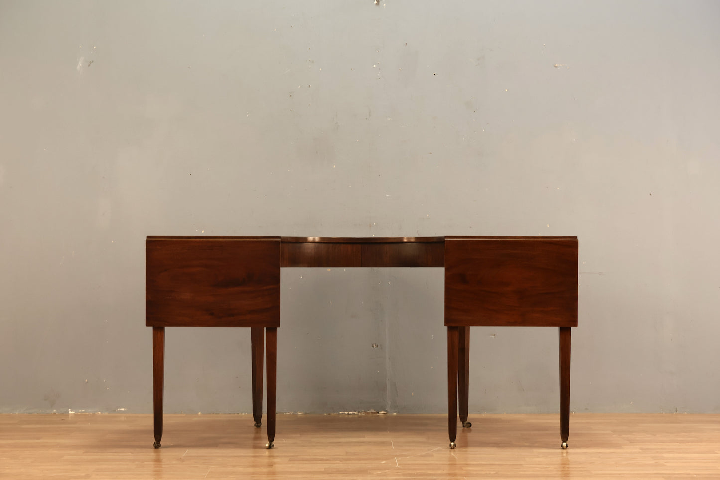 "Fox Hunt" Curved Drop-Leaf Table - ONLINE ONLY