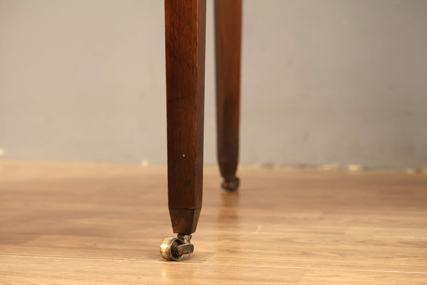 "Fox Hunt" Curved Drop-Leaf Table - ONLINE ONLY