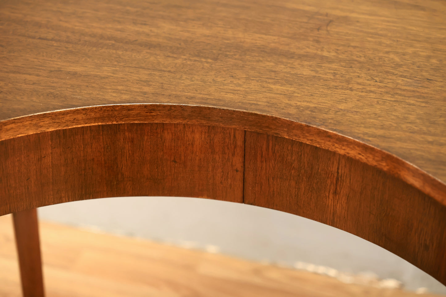 "Fox Hunt" Curved Drop-Leaf Table - ONLINE ONLY