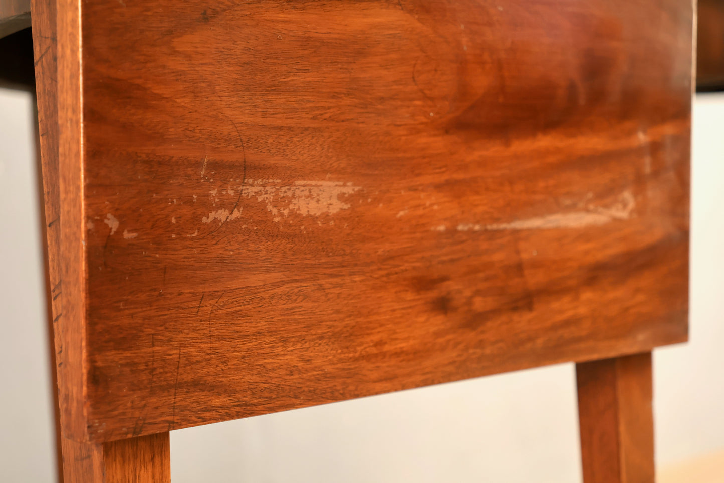 "Fox Hunt" Curved Drop-Leaf Table - ONLINE ONLY