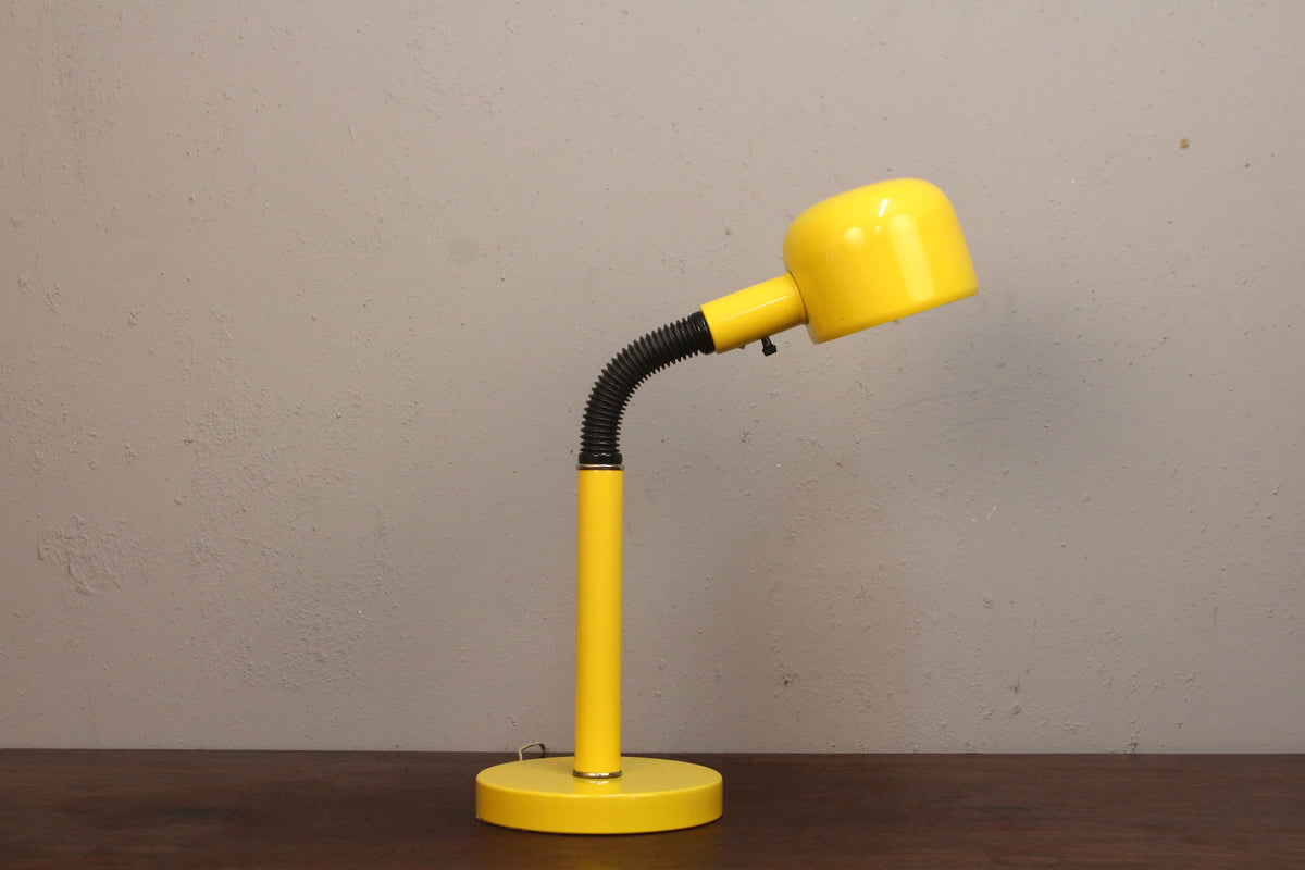 Mod Yellow Gooseneck Table Lamp