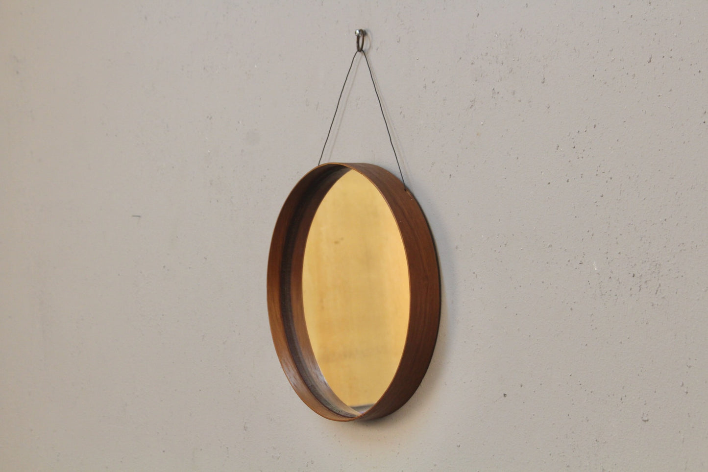 Swedish Bentwood Teak Mirror