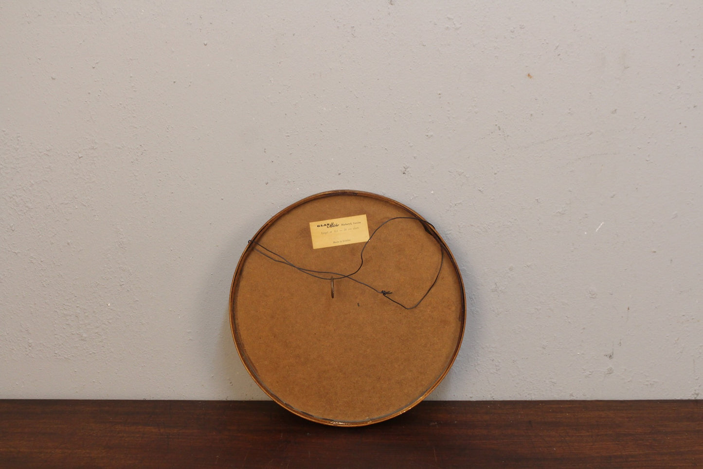 Swedish Bentwood Teak Mirror