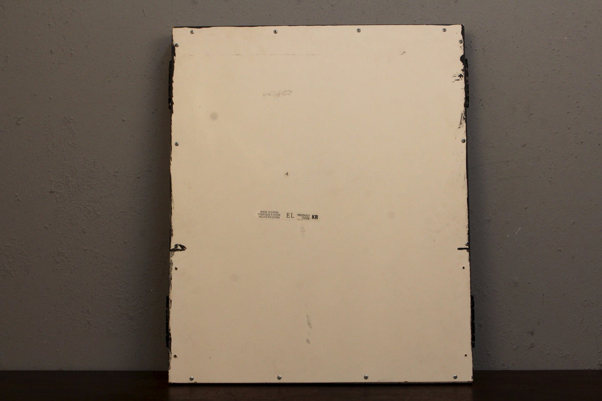 Black Tri-Fold Vanity Mirror