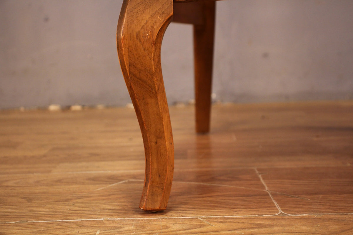 Dexel "Esperanto" Walnut & Garnet Side Chair