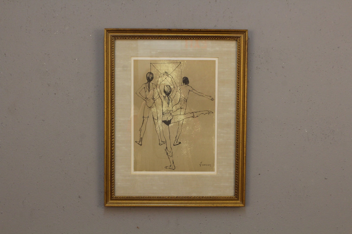 "La Danse" Jean Jansem Lithograph