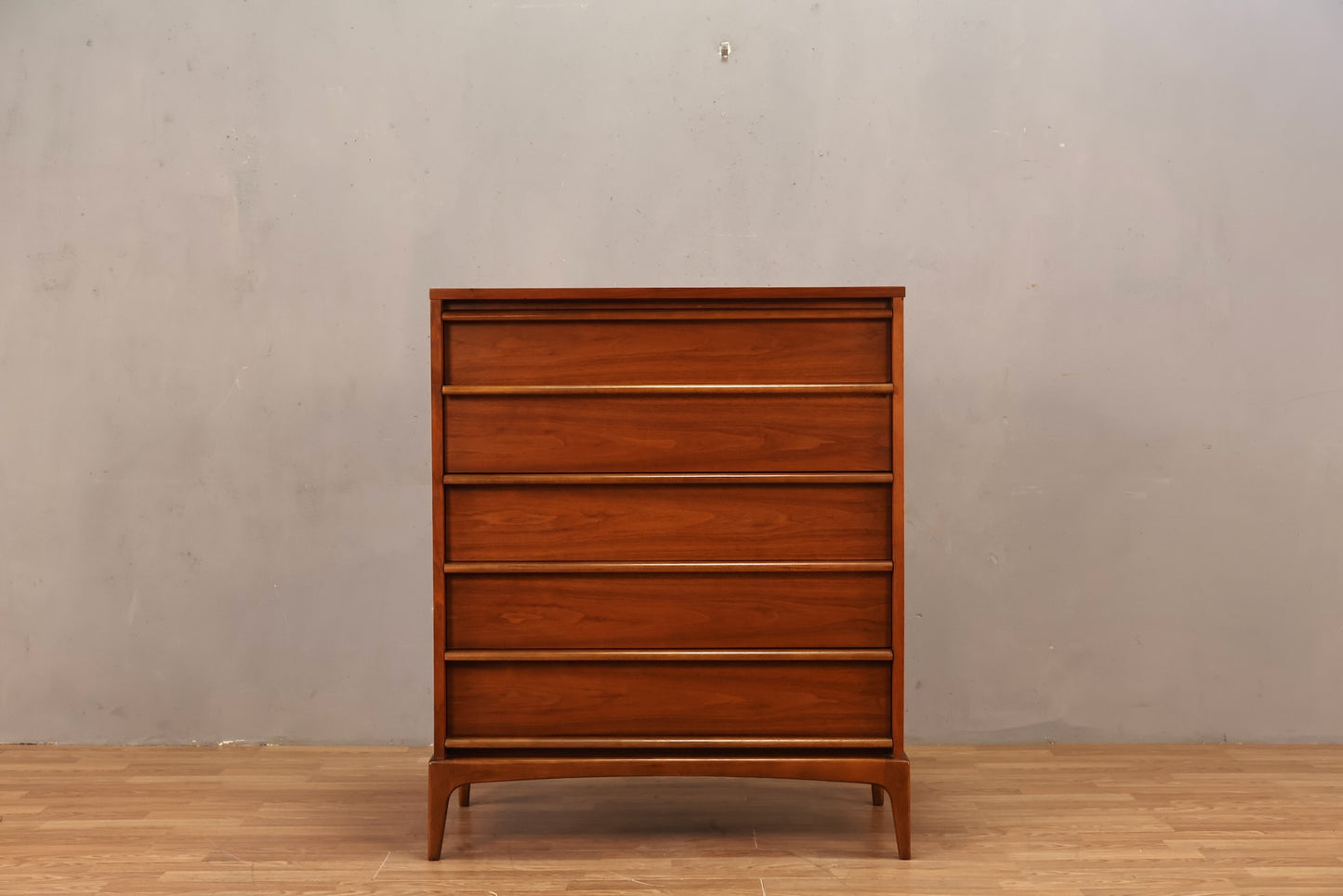 Lane Walnut 5-Drawer Dresser