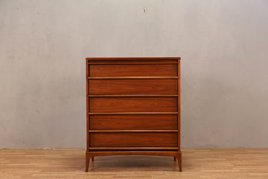 Lane Walnut 5-Drawer Dresser