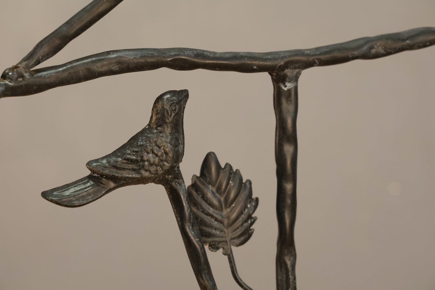 Folding Metal Trellis Candelabra