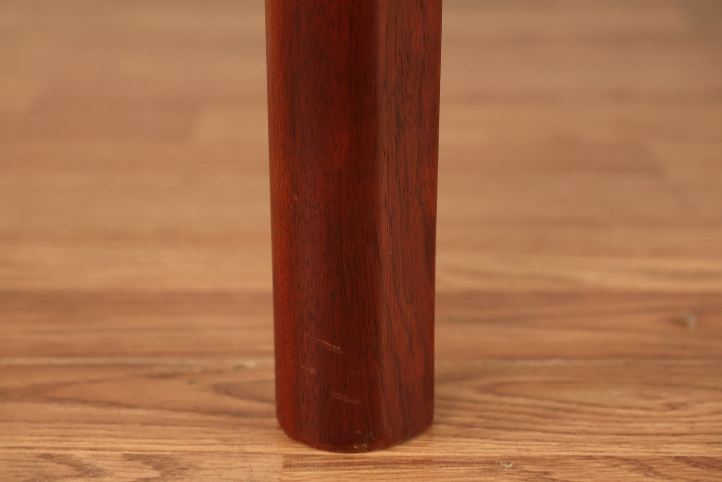 Danish Rosewood Dining Table with Built-In Leaf