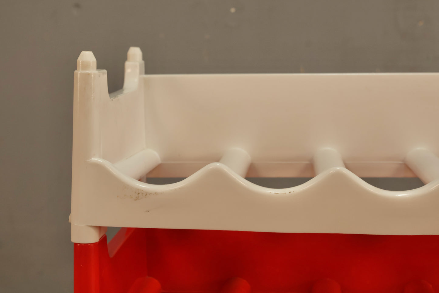 Peppermint Plastic Stacking Wine Rack