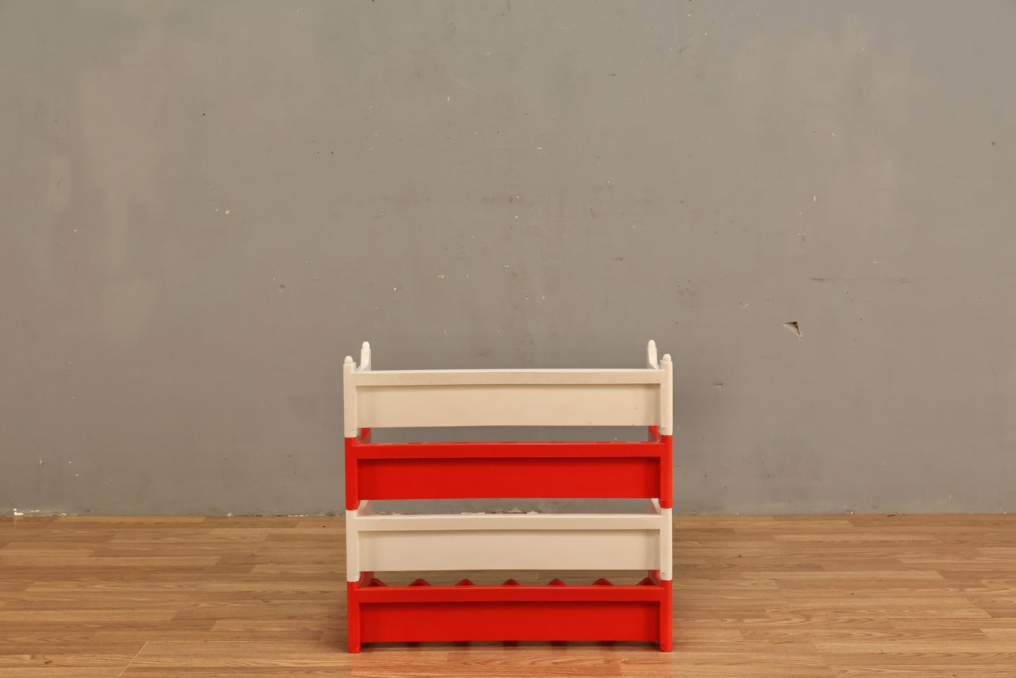 Peppermint Plastic Stacking Wine Rack
