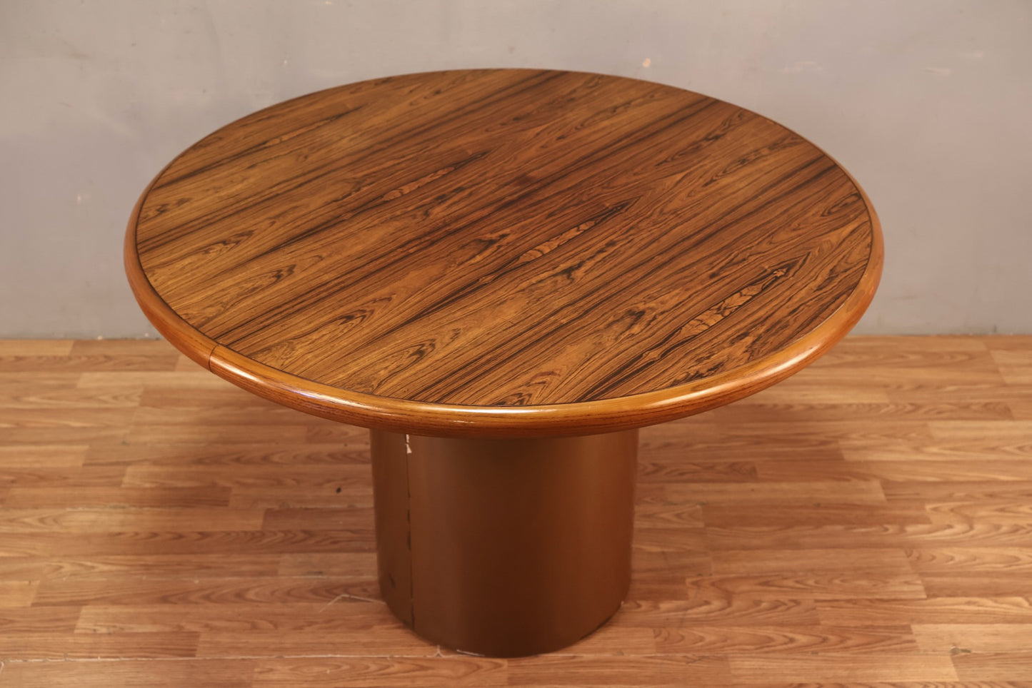 Postmodern Rosewood Round Dining Table - ONLINE ONLY