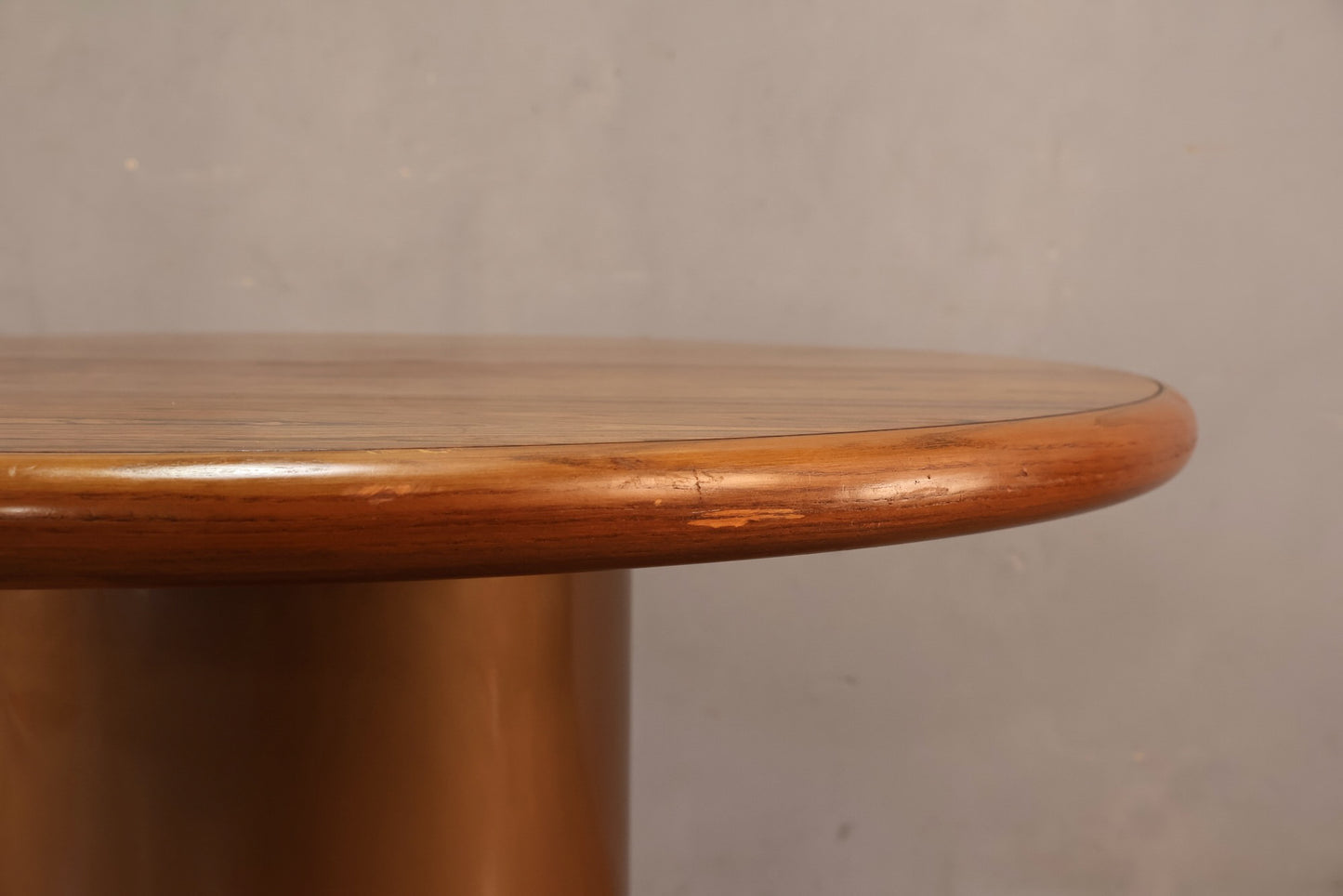 Postmodern Rosewood Round Dining Table - ONLINE ONLY