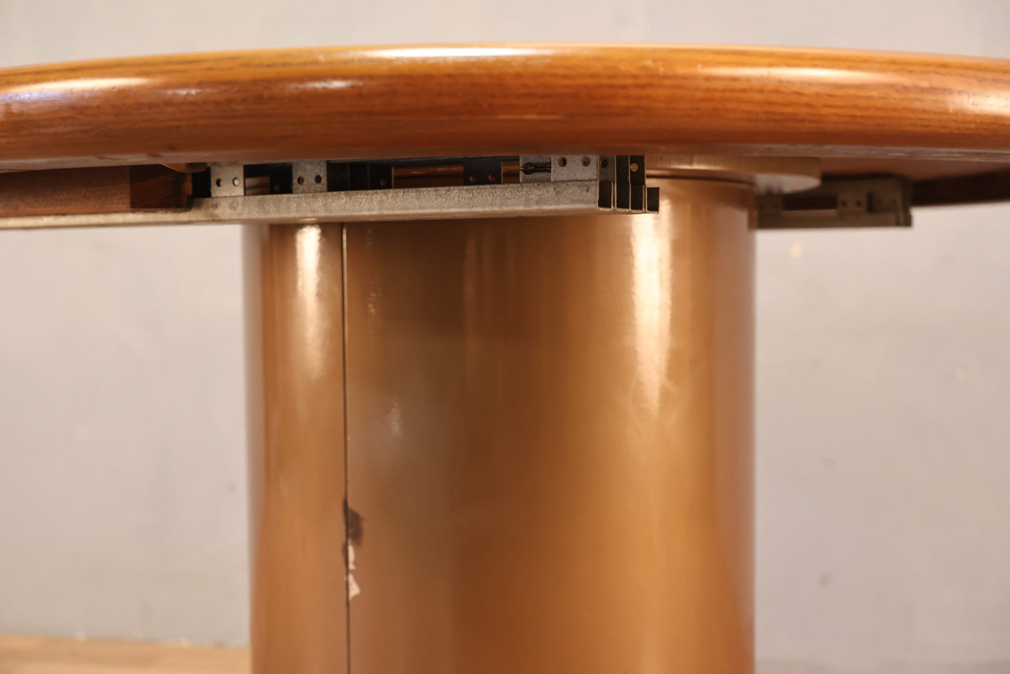 Postmodern Rosewood Round Dining Table - ONLINE ONLY