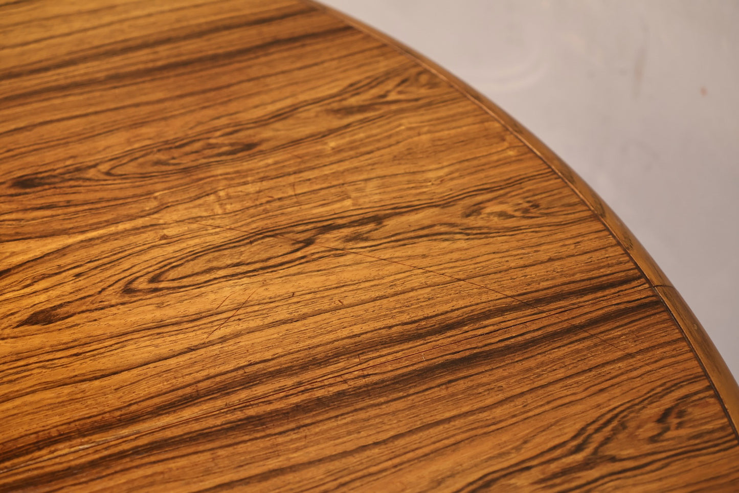 Postmodern Rosewood Round Dining Table - ONLINE ONLY