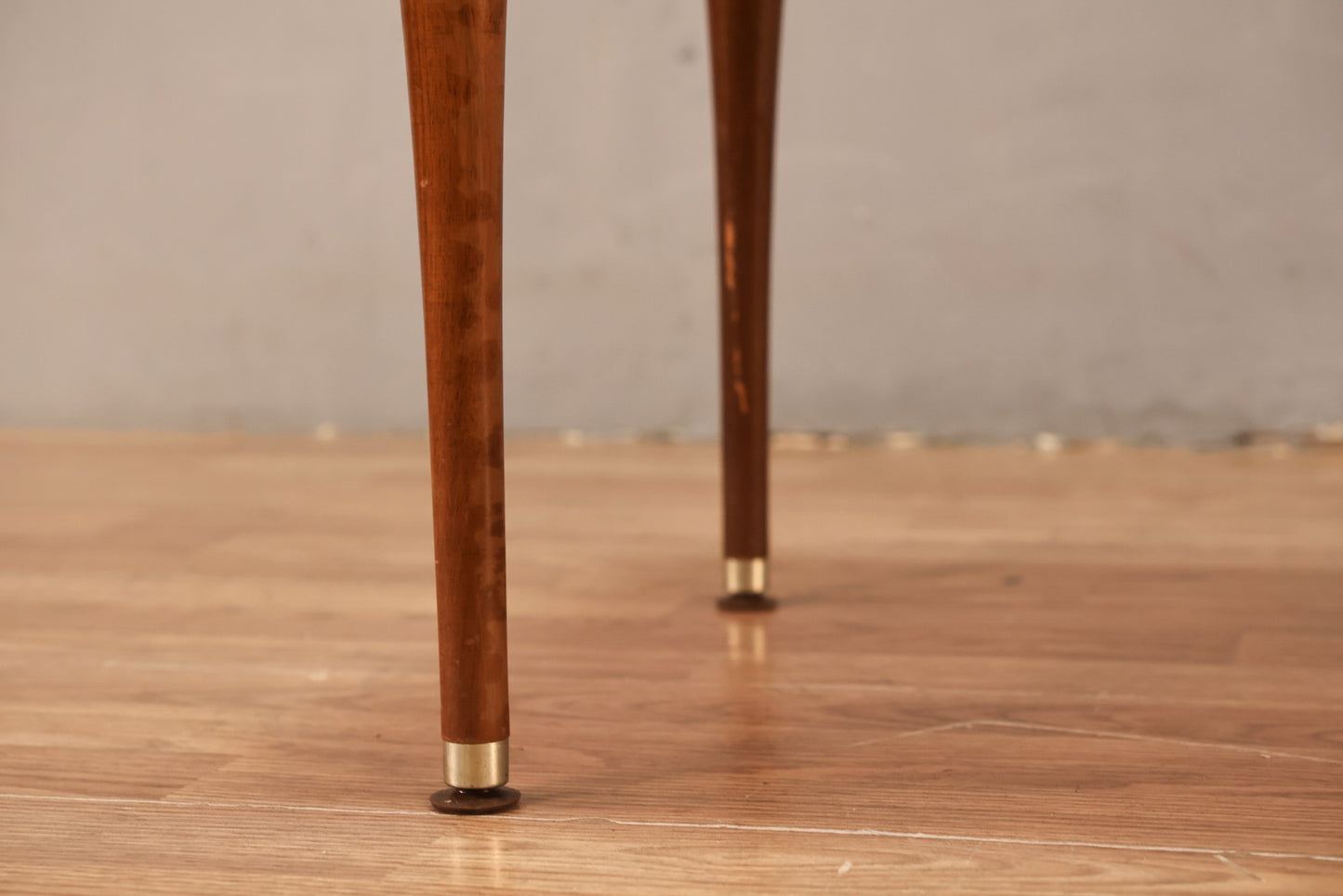 Mid Century Walnut & Tile Rectangular End Table - ONLINE ONLY