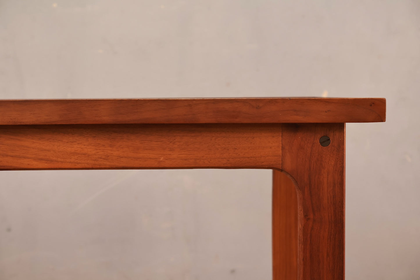 Compact Walnut & Laminate 2-Tier Bar Cart