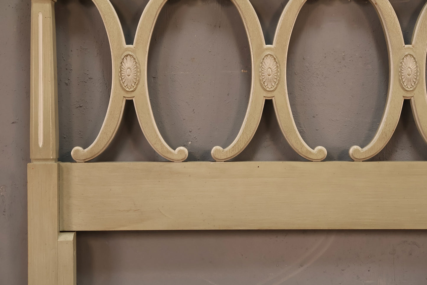 1960s Seafoam Twin Headboard - ONLINE ONLY