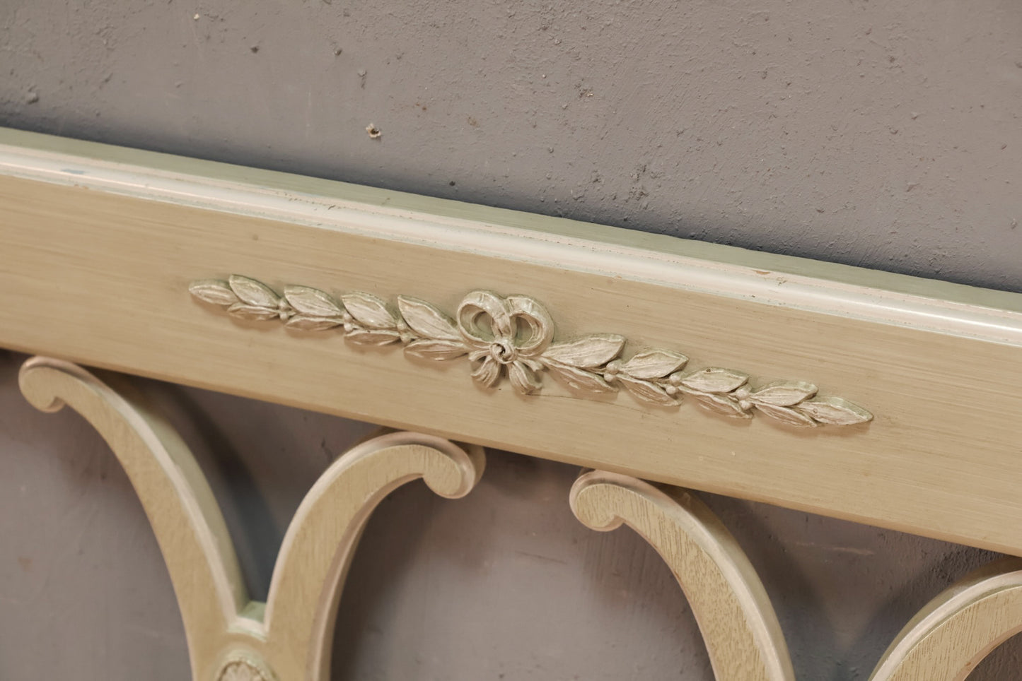 1960s Seafoam Twin Headboard - ONLINE ONLY