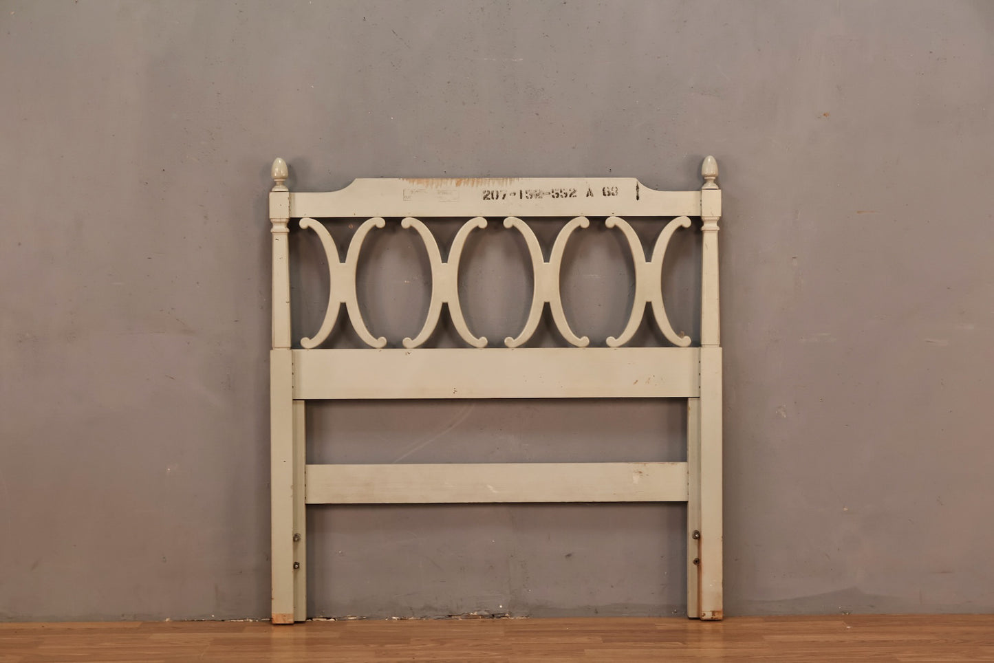 1960s Seafoam Twin Headboard - ONLINE ONLY
