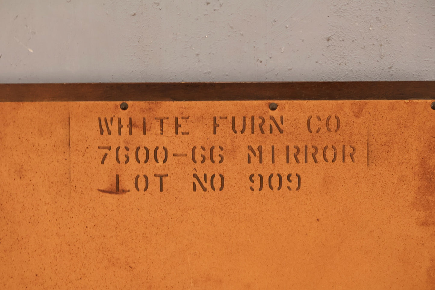 Mid Century Cameo Mirror