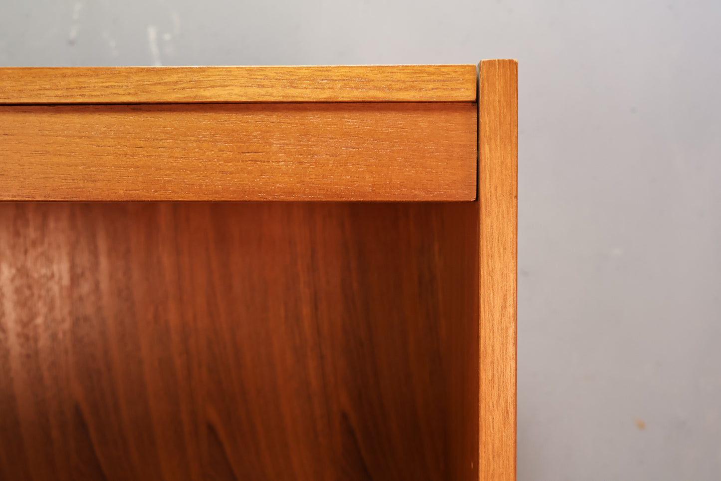 Tall Teak 6-Tier Bookshelf - ONLINE ONLY