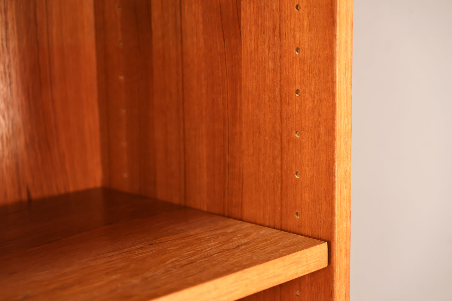 Tall Teak 6-Tier Bookshelf - ONLINE ONLY