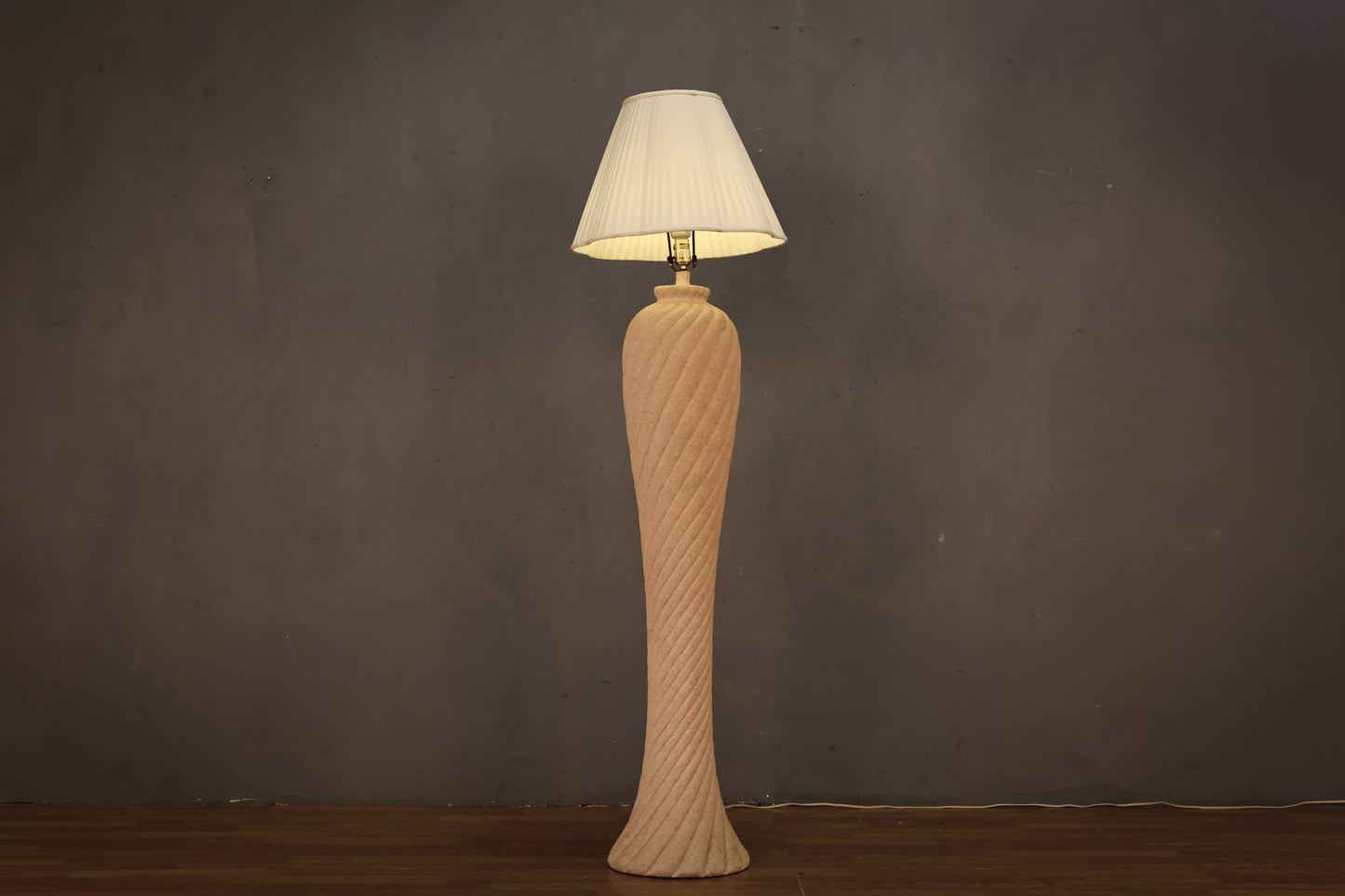 Deco Revival Twisted Floor Lamp - ONLINE ONLY
