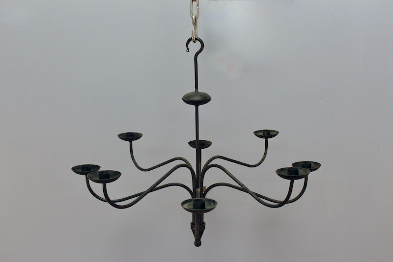 Iron Hanging Candelabra - ONLINE ONLY
