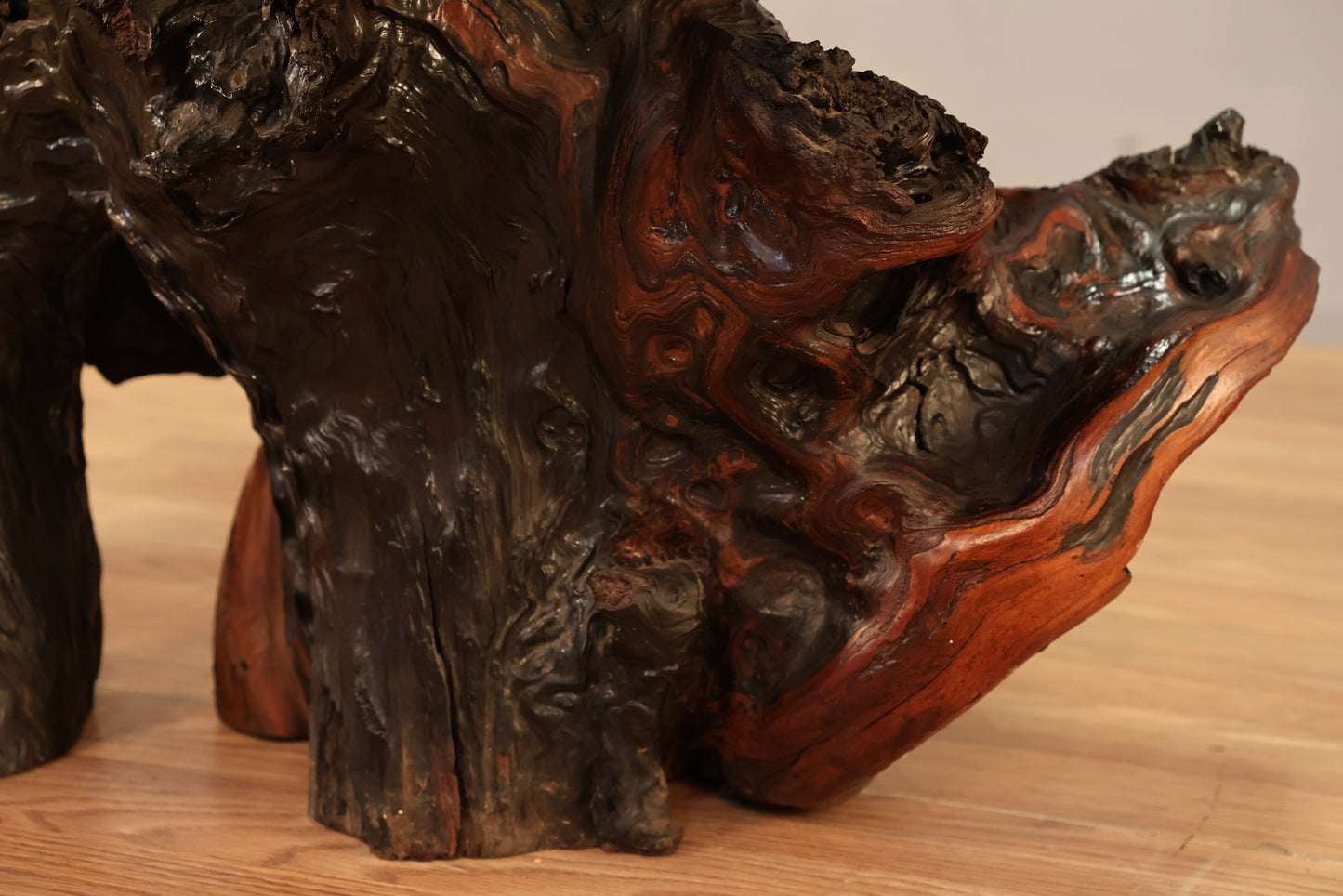 Dark Live Edge Coffee Table