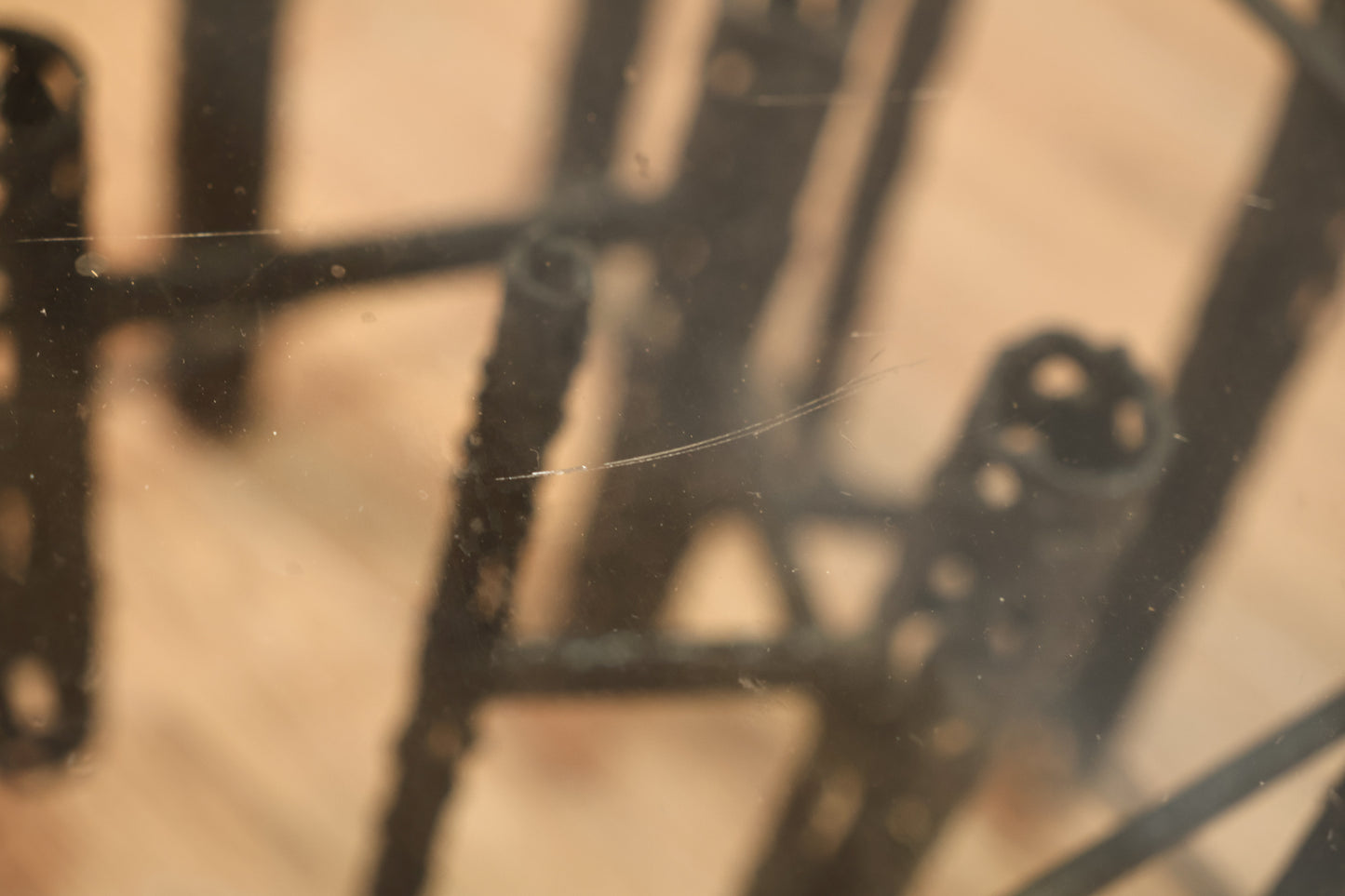 Brutalist Steel & Glass Coffee Table - ONLINE ONLY