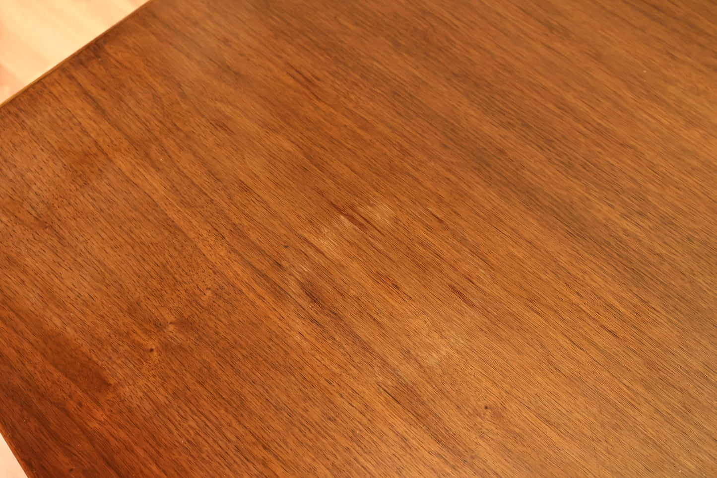 Mid Century Walnut Dining Table with 2 Leaves - ONLINE ONLY