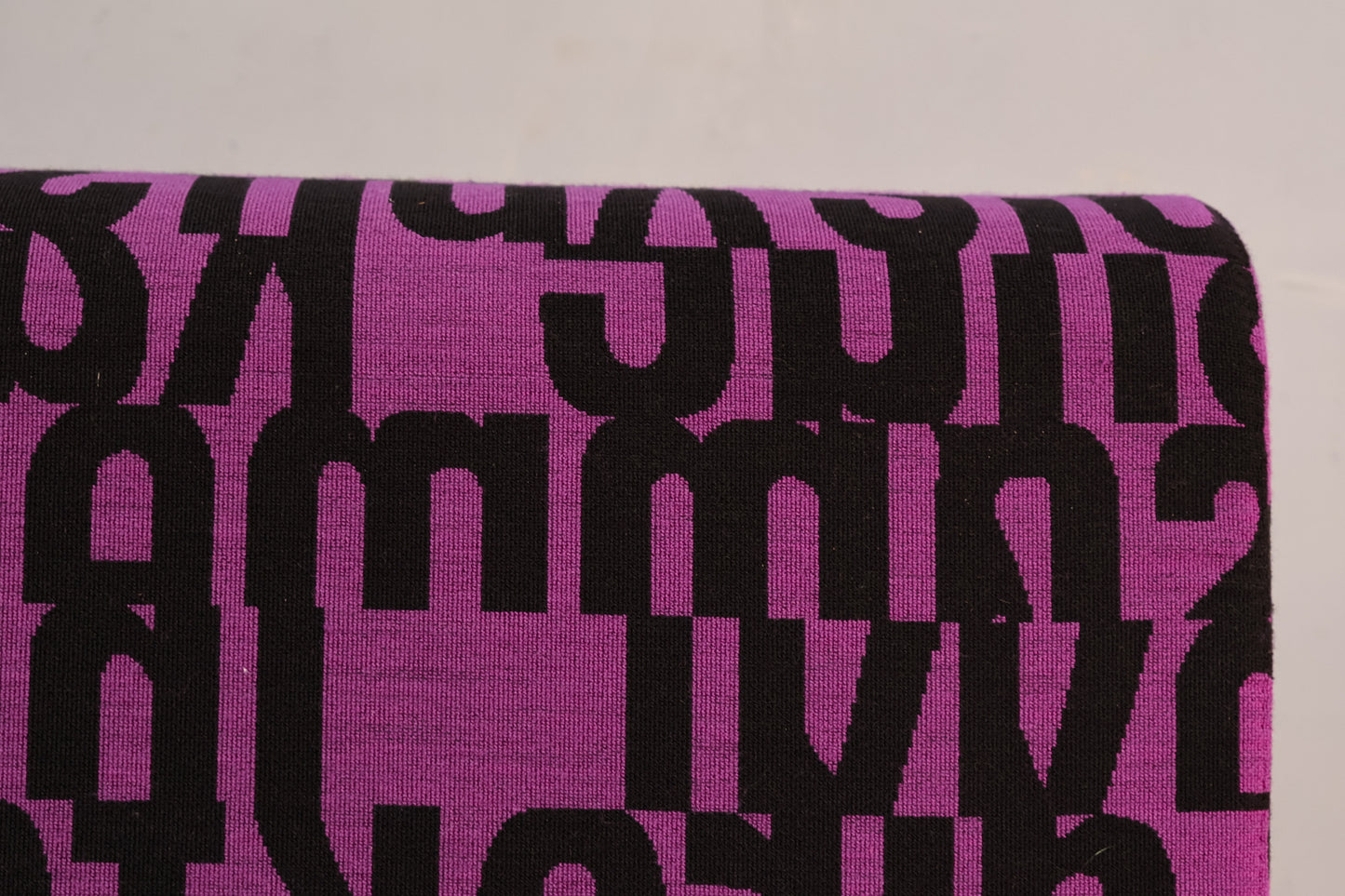 Modern "Letters" Purple 3-Piece Sofa - ONLINE ONLY