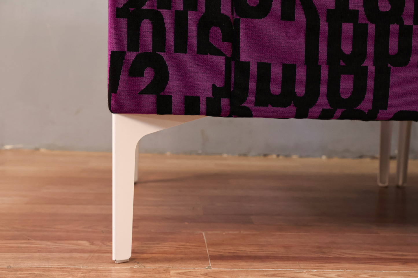Modern "Letters" Purple 3-Piece Sofa - ONLINE ONLY