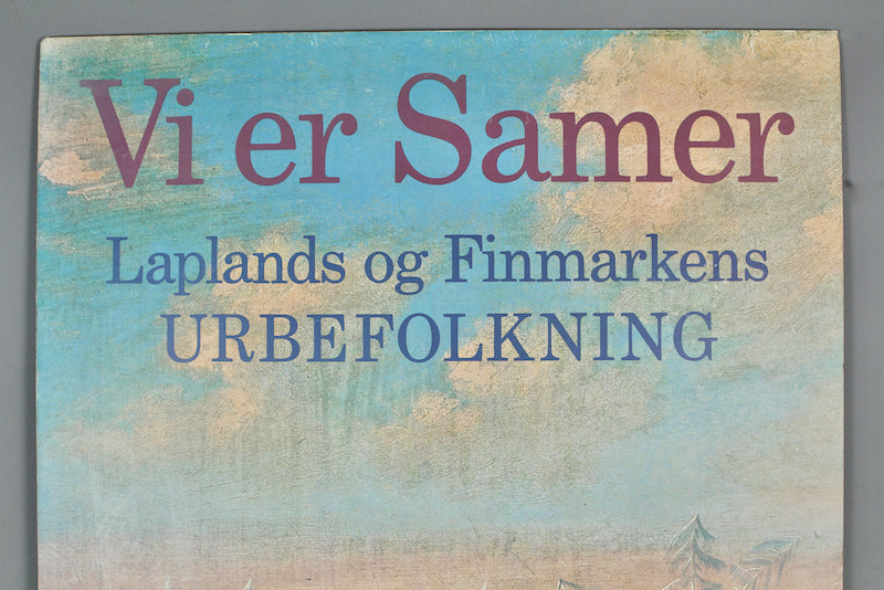 "Vi er Samer" 1982 Danish Posterboard
