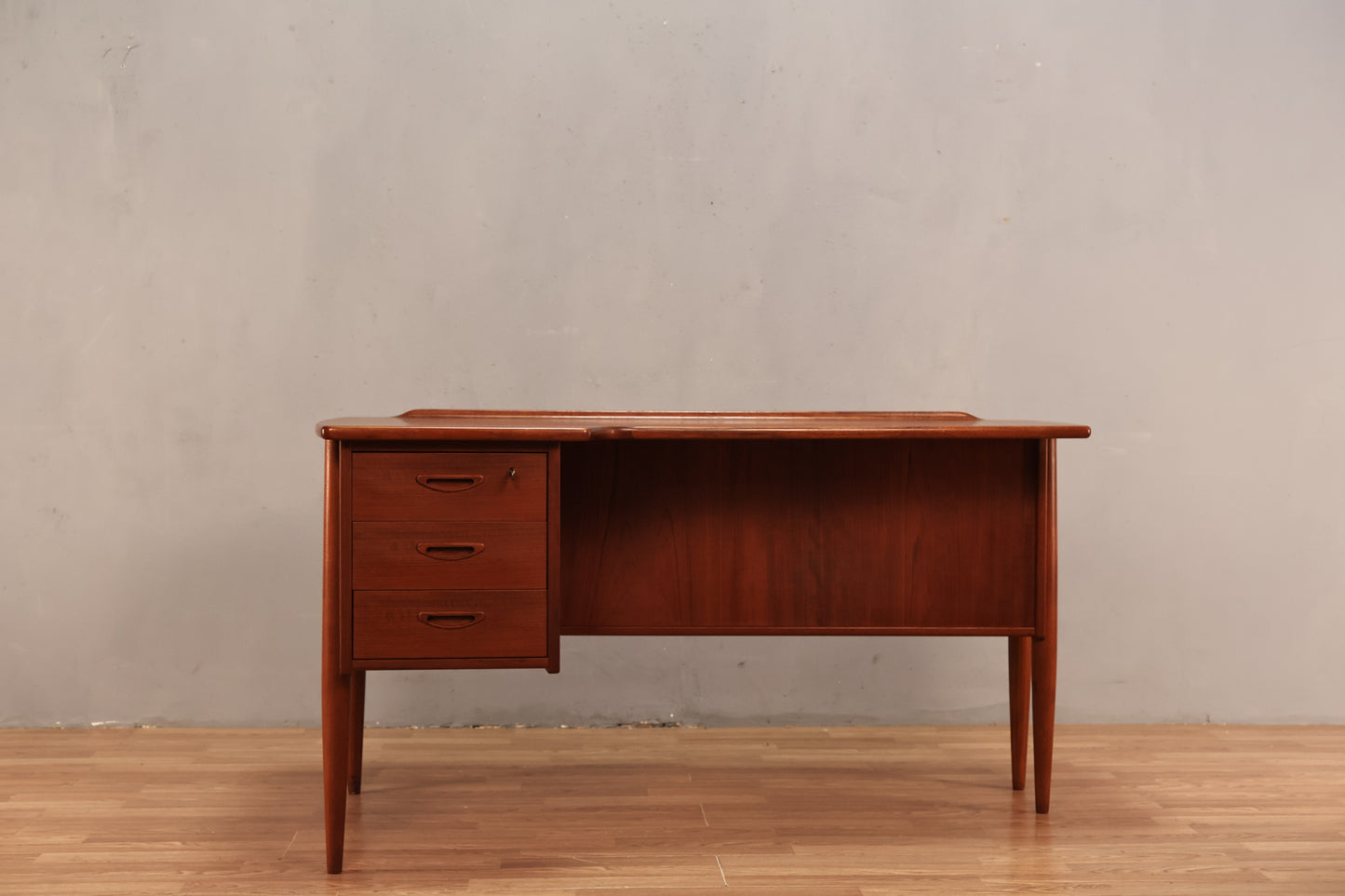 Göran Strand "Boomerang" Teak Desk