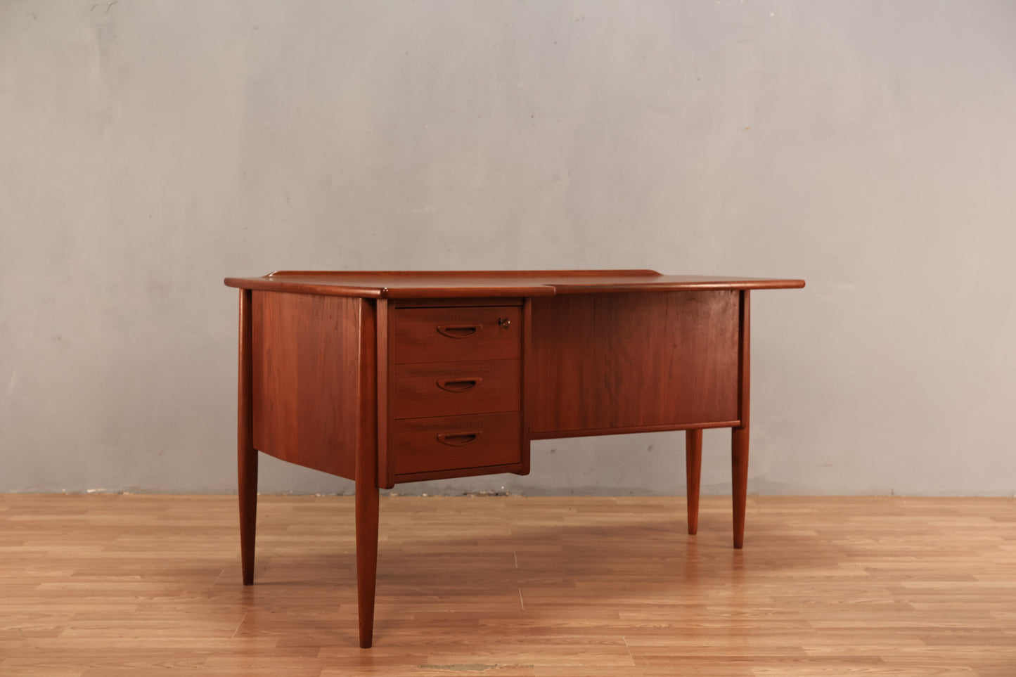 Göran Strand "Boomerang" Teak Desk