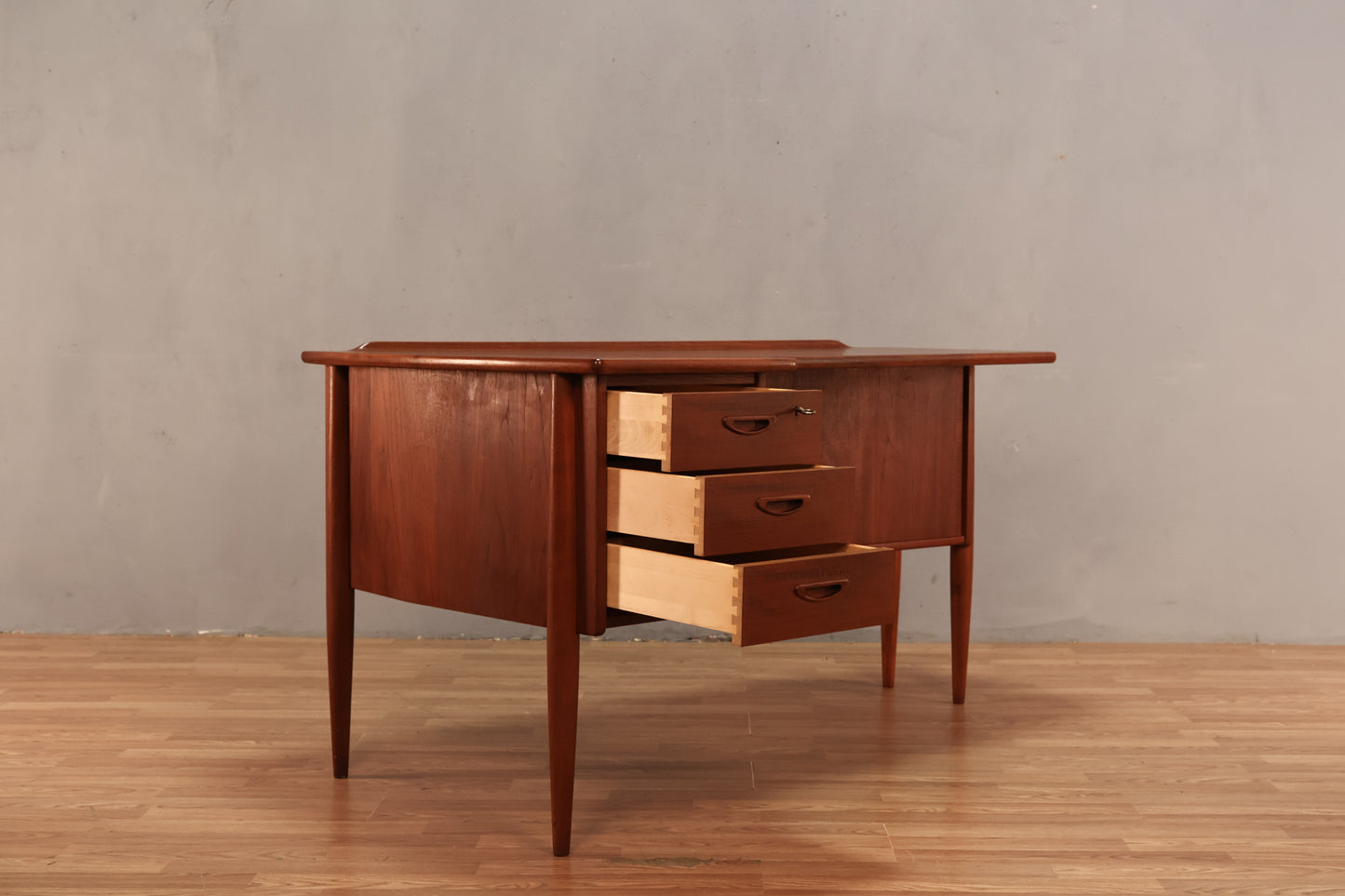 Göran Strand "Boomerang" Teak Desk